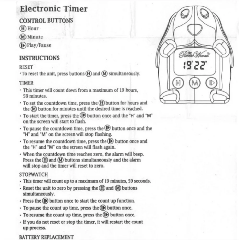 The Pioneer Woman Dog Kitchen Timer - Picture 6 of 6